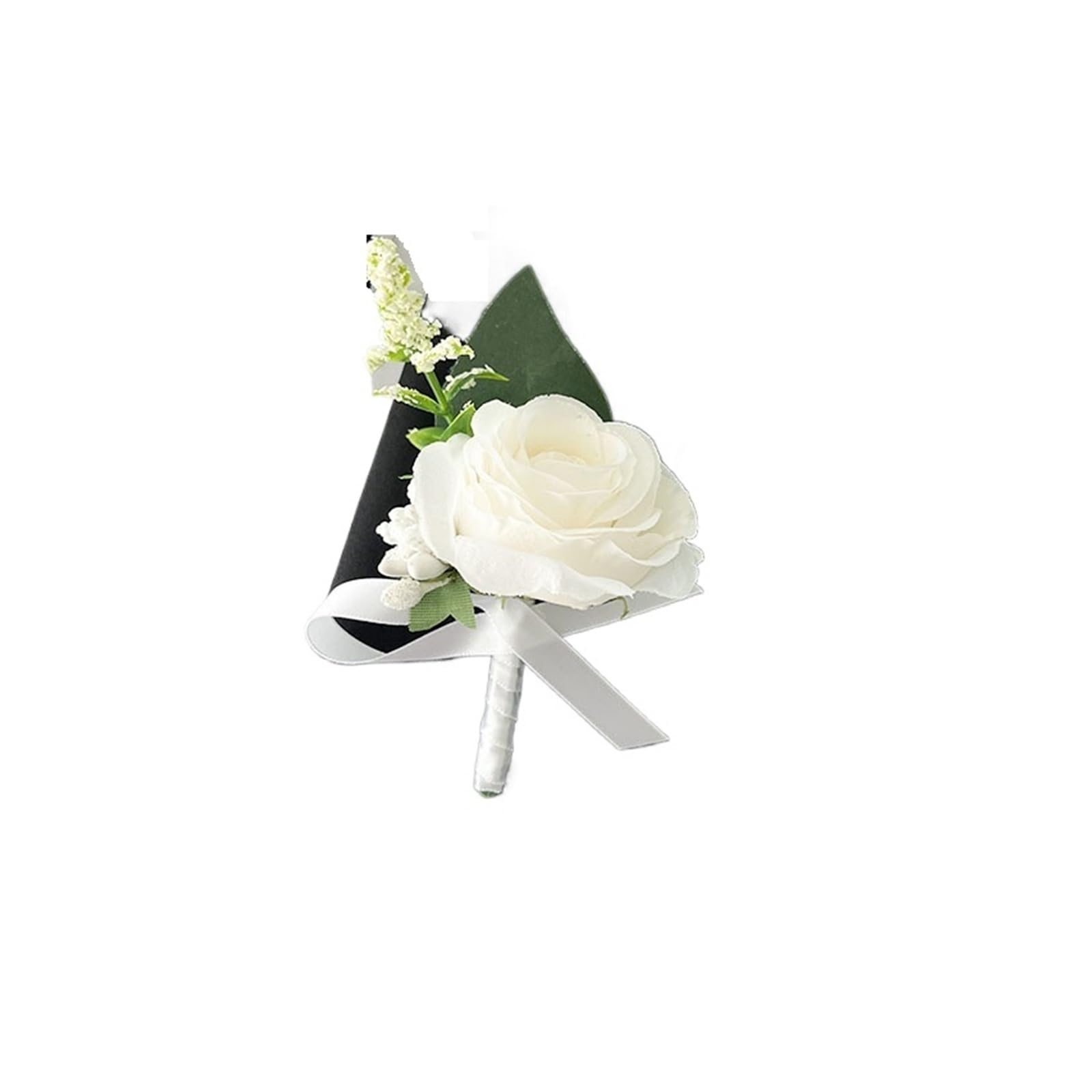 MQFBNNP Wedding boutonniere Boutonniere Groom Buttonhole Flower Corsage Wedding(Boutonniere B)