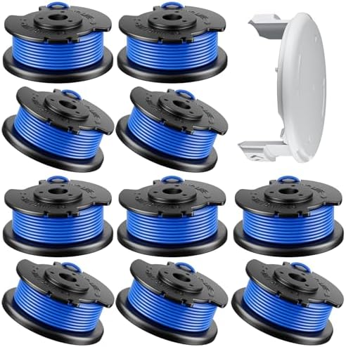 Top 5 Hart Grass Trimmer Insights That Will Change Your Lawn Care Game 5 11Pack .065" String Spool Compatible with Hart Auto-Feed String Trimmer Cordless Trimmers and Cover Cap Replacement Part,Replacement Hart Auto-Feed Pre-Wound Spool Line each 11ft (10Spools, 1Cap)