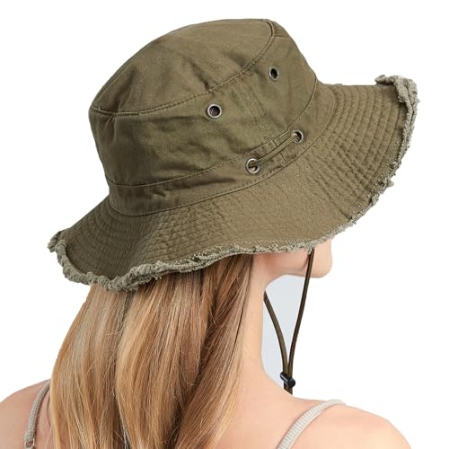 Sombrero de sol unisex tipo bucket Gajaous miniatura 7