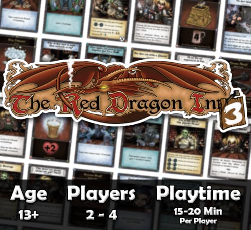 The Red Dragon Inn 3 juego de cartas de estrategia miniatura 7