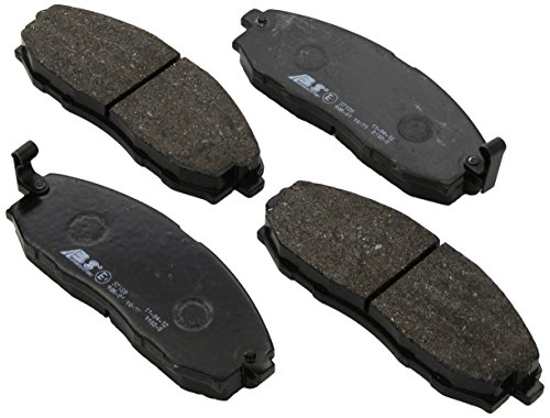 A.B.S. Plaquettes de freins Avant avec indicateur d'usure 37130 Compatible avec HYUNDAI H-1 / Starex MPV A1 H-1 Van A1 H-1 Camion plate-forme/Châssis H100 Camionnette PORTER Camion plate-forme/Châssis
