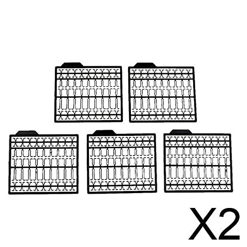 CALANDIS™ 2x5Pcs Hair Rig Extender Boilie Stops Pellet Carp Coarse Fishing Tackle Black | Other Terminal Tackle | Terminal Tackle | Fishing-image-44