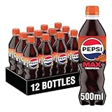 Pepsi Max Tropical, 500ml Bottle (Pack of 12)