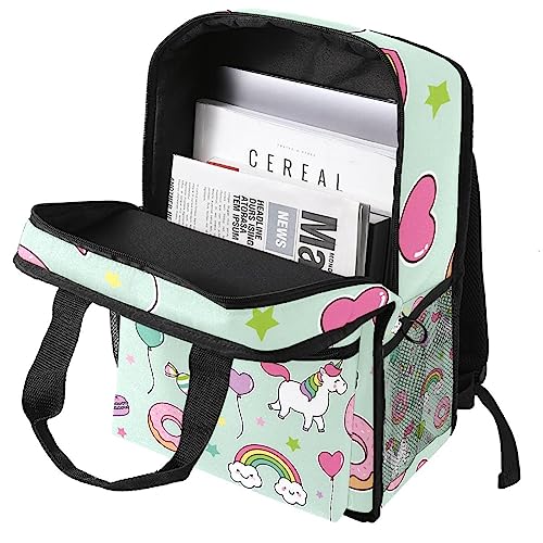 Sac à dos garçon motif licorne réglable pour éviter le mal de dos
