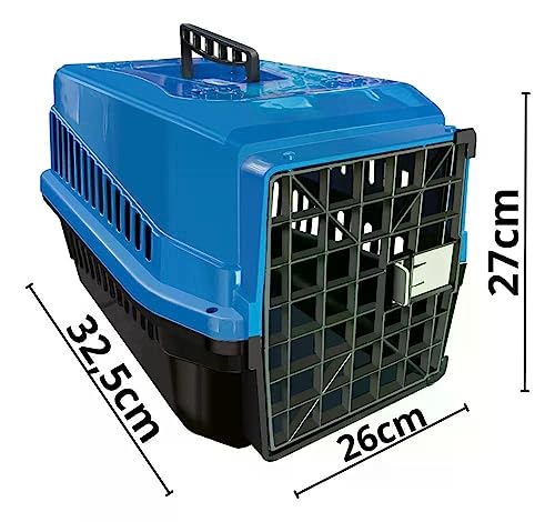 Caixa De Transporte N.0 Gato E Cão Pequena Filhote Cor:laranja