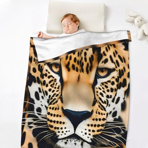 Couverture léopard en flanelle douce pour lit et canapé - 6