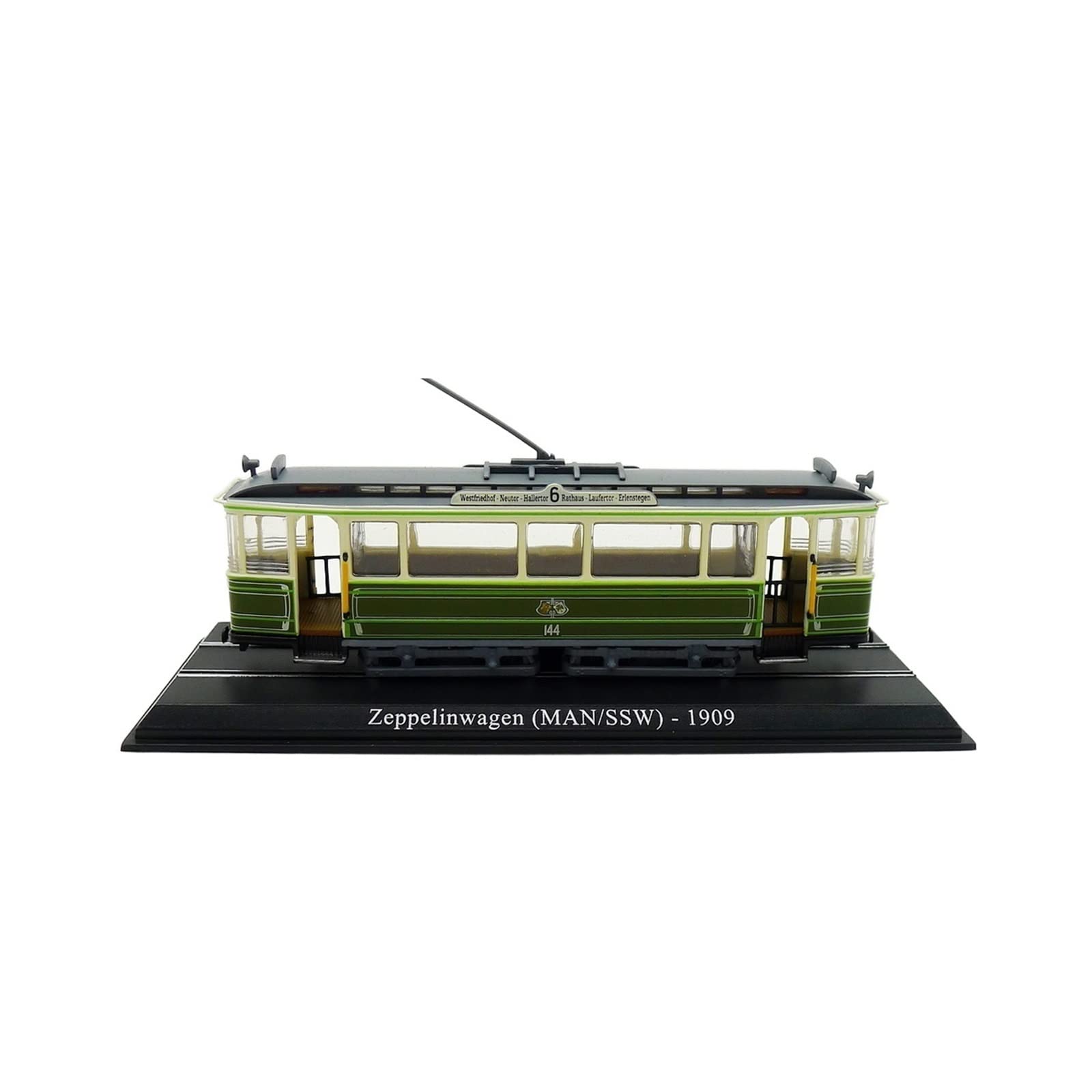 Atlas 7519018 1/87 HO Scale Tram 1909 Zeppelinwagen MAN / SSW Germany