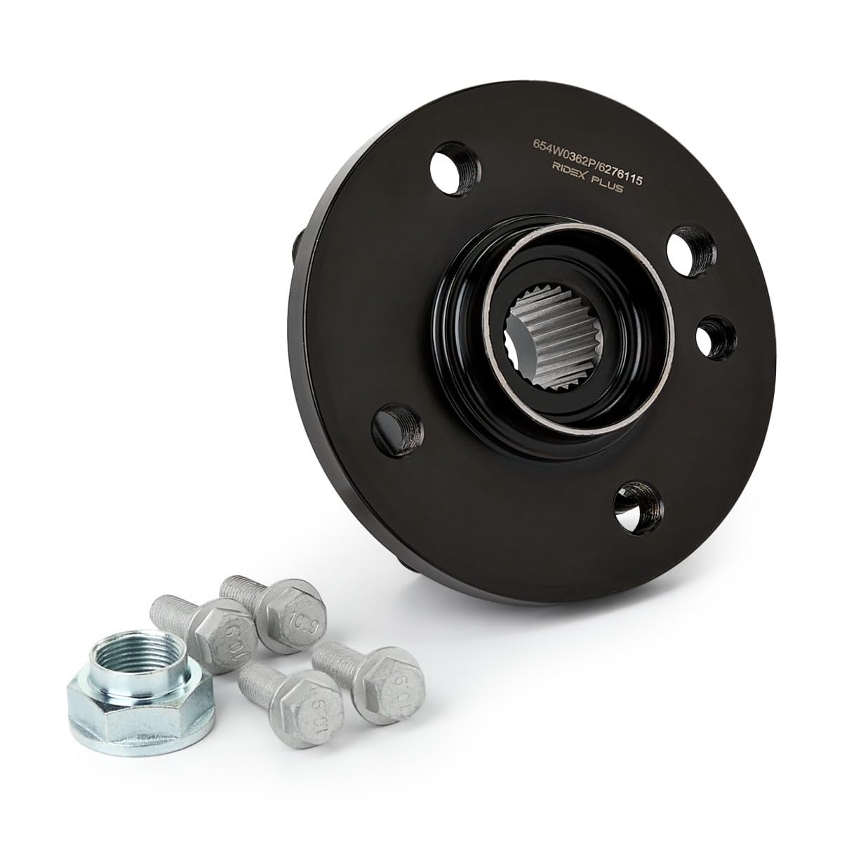 RIDEX PLUS 654W0362P Kit cuscinetto ruota Anteriore bilaterale con sensore ABS integrato con bulloni/viti Compatibilità con MINI Hatchback R56