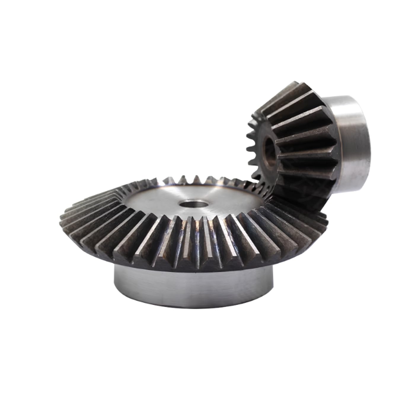 1 set di ingranaggi conici in acciaio al carbonio con rapporto di velocità 1:1.5, 2 modulo 20 denti e 30 denti ingranaggi conici a 90 gradi