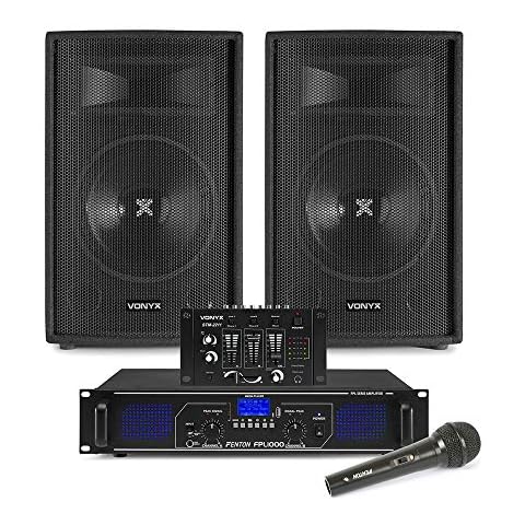 VONYX 10" Party Speakers and Amplifier Set Cover
