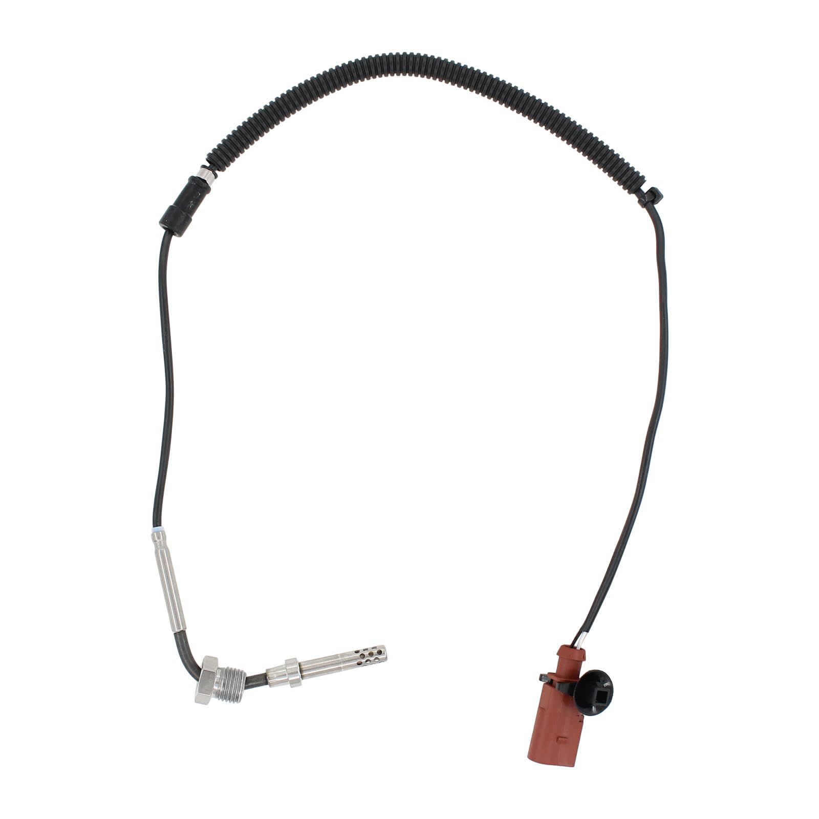 Sensore di temperatura gas di scarico per Audi A1 Seat Ibiza Toledo MK4 Skoda Fabia MK2 Rapid Roomster VW Polo MK5 1.2 1.6 TDI 2009-2015