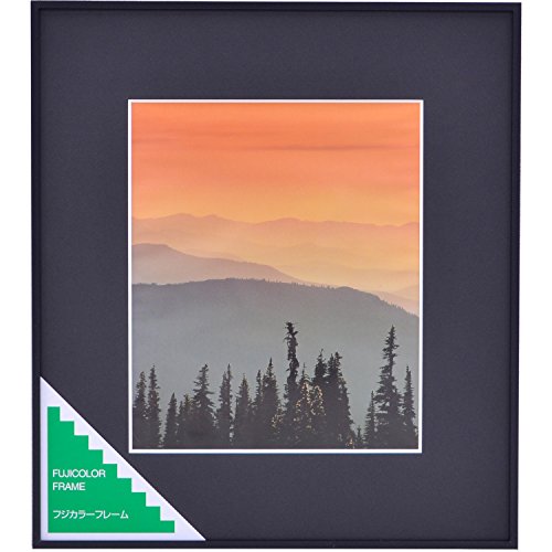 Amazon.co.jp: FUJICOLOR 額縁 A300 4切 アルミ ブラック 39679