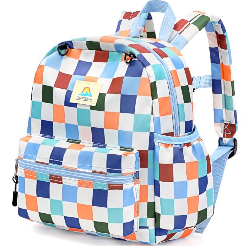 Image of STEAMEDBUN Toddler Backpack Boys Girls 2-4, Preschool Daycare Backpack -12inch