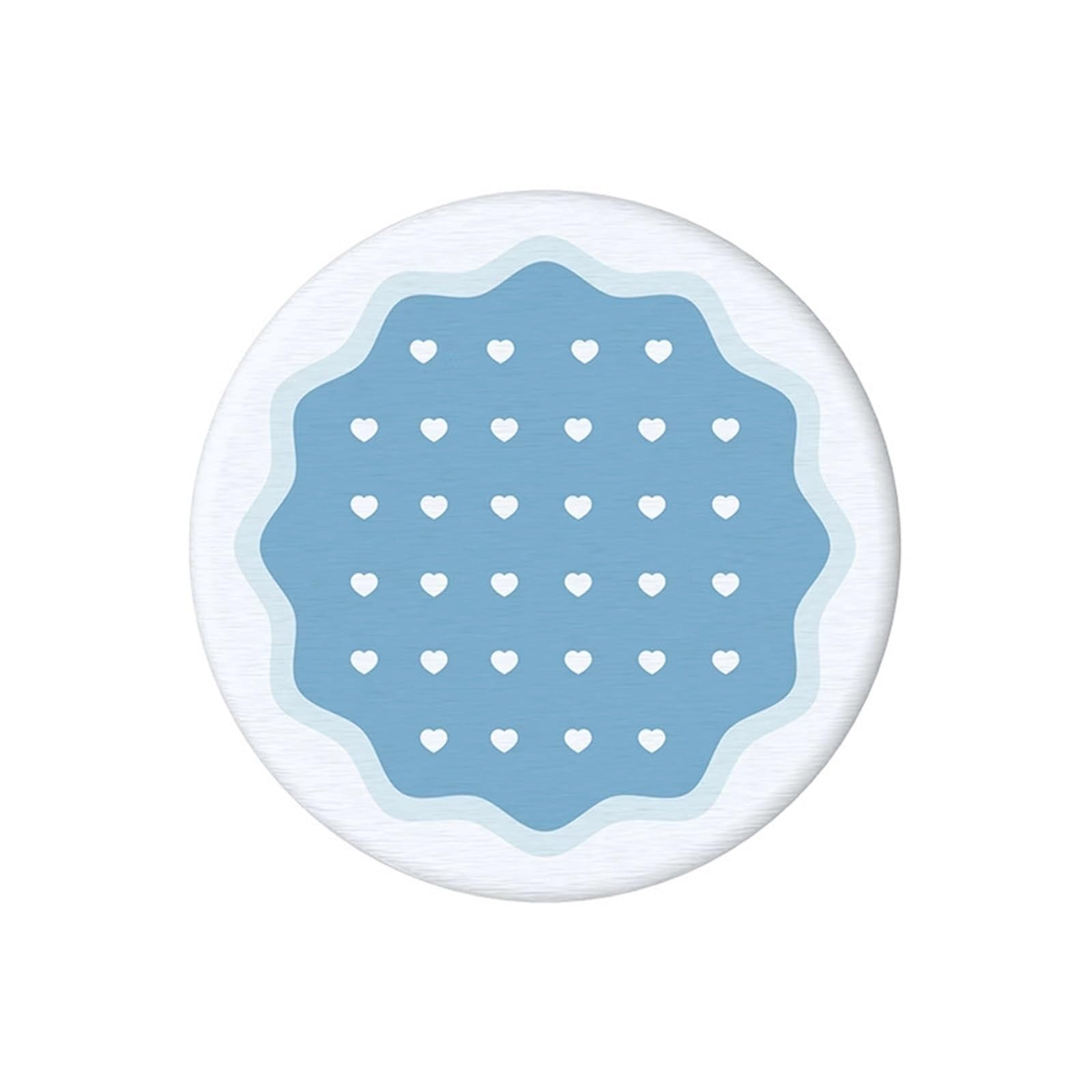 Coaster 1pc Round Heat Resistant Mat Drink Cup Coasters Non Slip Thicken Table Placemat(Color9)
