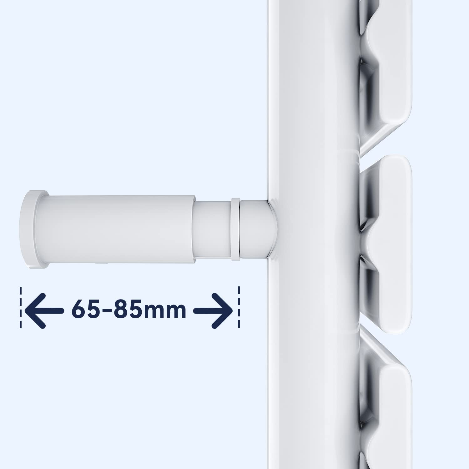 SONNI Grzejnik łazienkowy płaska suszarka na ręczniki 762 x 400 mm biały podgrzewacz na ręczniki z multiblokiem przyłącze boczne panel grzejnik na ręczniki 570 W