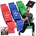 Bandas Elásticas Set de 3 Resistencias / Cintas Extra Largas 2m + eBook Guía de Ejercicios | Mini Fitness Bands Kit | Látex Natural Gomas Crossfit Gimnasia Pilates Glúteos Boxeo Rehabilitacion