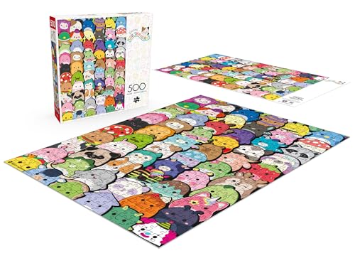 Buffalo Games - Squishmallows Collage - Rompecabezas de 500 Piezas para Adultos | Hecho en USA, Tamaño Final 21.25 x 15 in miniatura 2