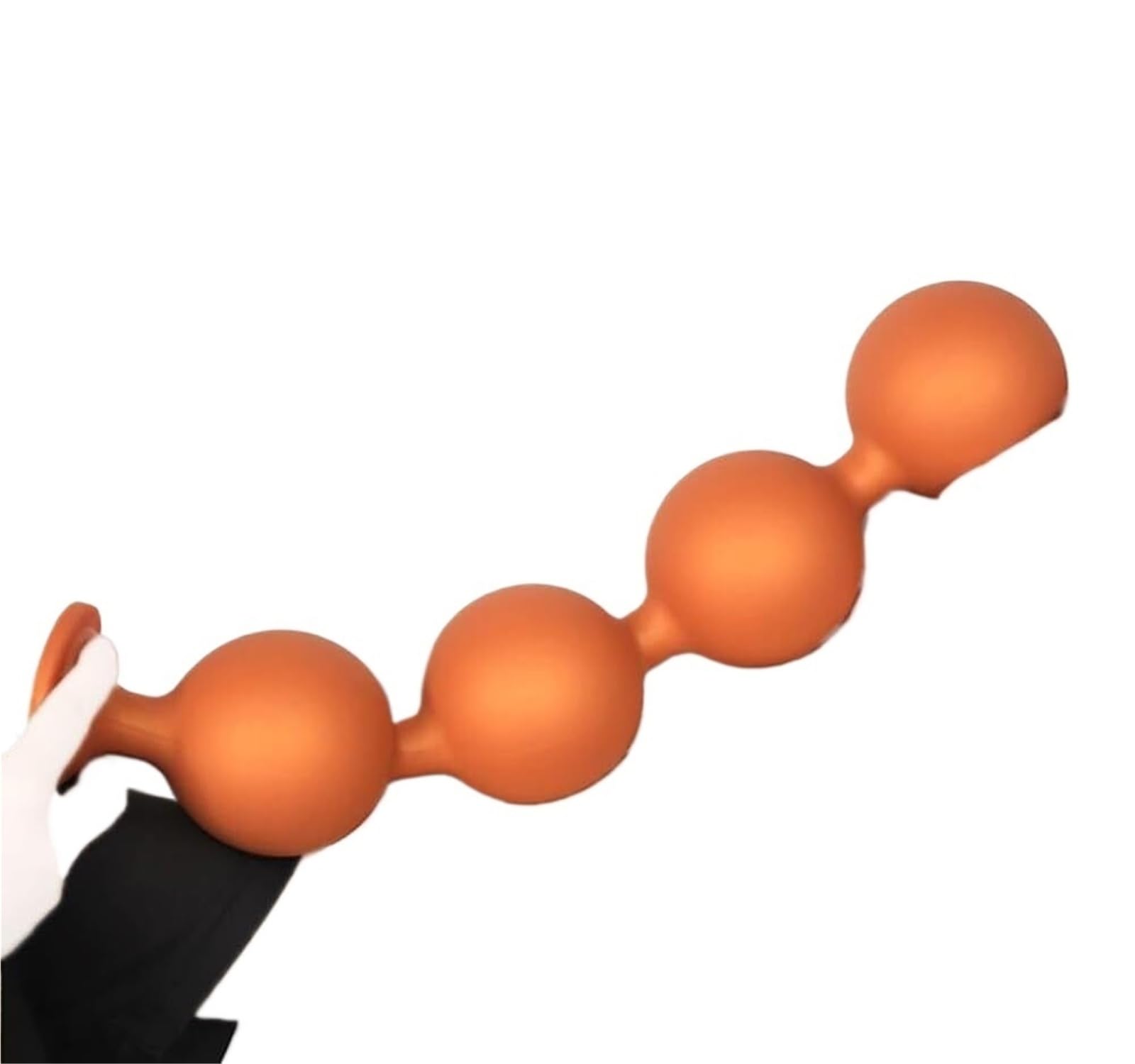 Perle Anali In Silicone Dorato XXL Dildo Anale Enorme Con Catena Anale Dildo Anale Per Donne E Uomini Plug Anale Con Ventosa Giocattolo Sessuale Dilatatore Anale