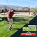 GoSports Golf Practice Hitting Net - Choose Between Huge 10 Ft x 7 Ft or 7 Ft x 7 Ft Nets - Personal Driving Range for Indoor or Outdoor Use - Designed By Golfers for Golfers