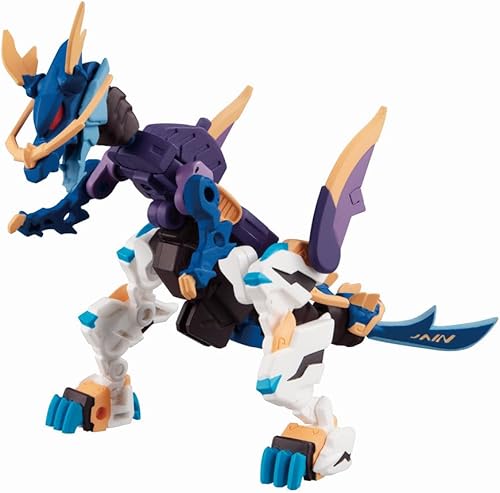 Miniatura 8 de Megahouse Desktop Army N-202d Titania Blue Dragon (ver1.1), aprox. 3.1 pulgadas (3.150 in), PVC y ABS figura de acción pintada