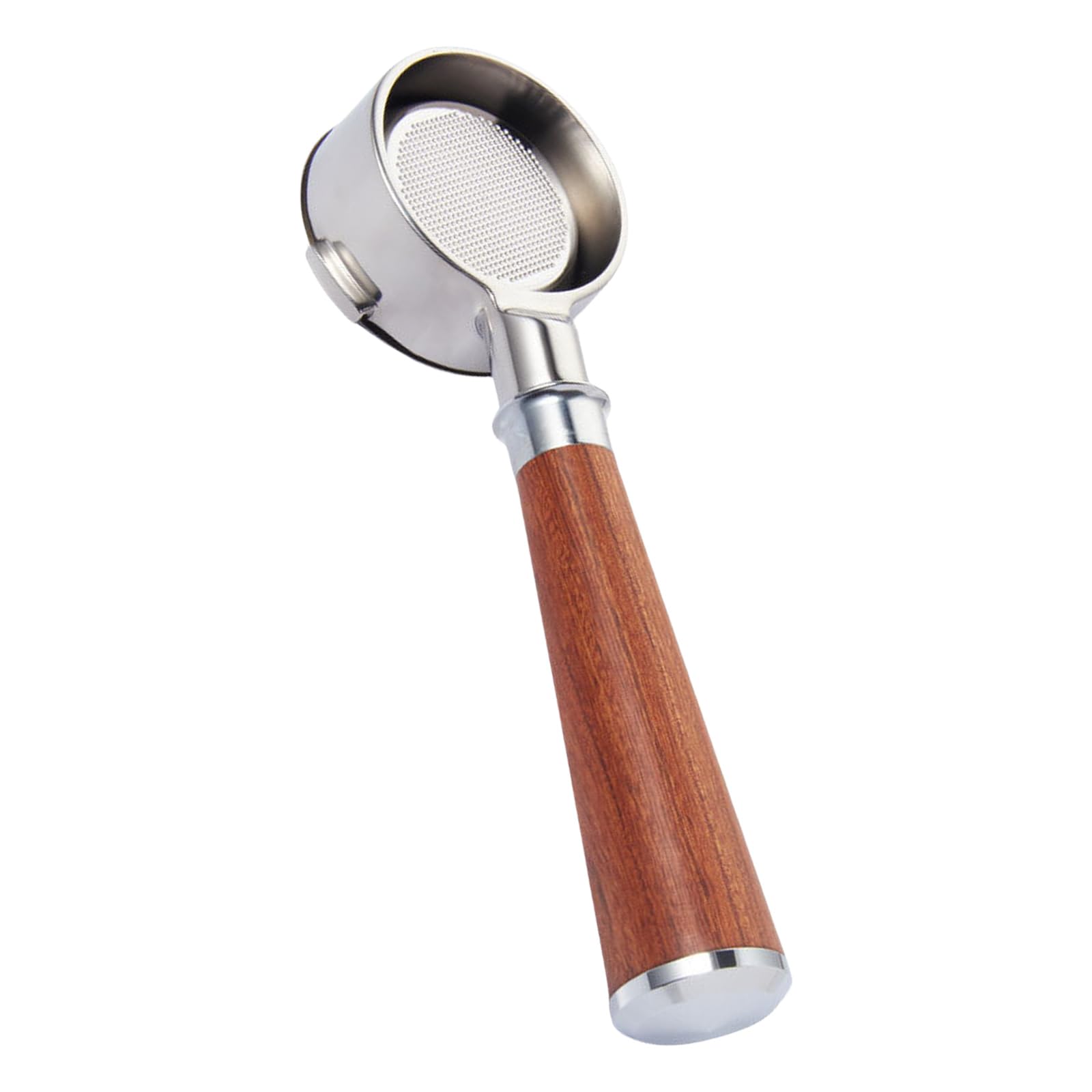 YROHGKPN Multifuntional 54mm Bottomless Espresso Machine Handle Stainless Steel Texture Suitable for Home and Professional Use Coffee Enthusiasts Equipment