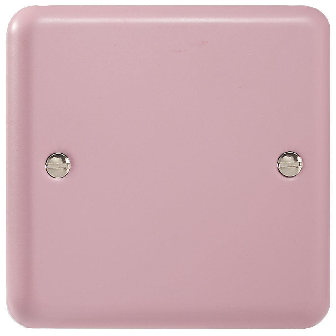 Varilight XYSB.RP Lily Pastel Rose Pink 1 Gang Single Blank Plate