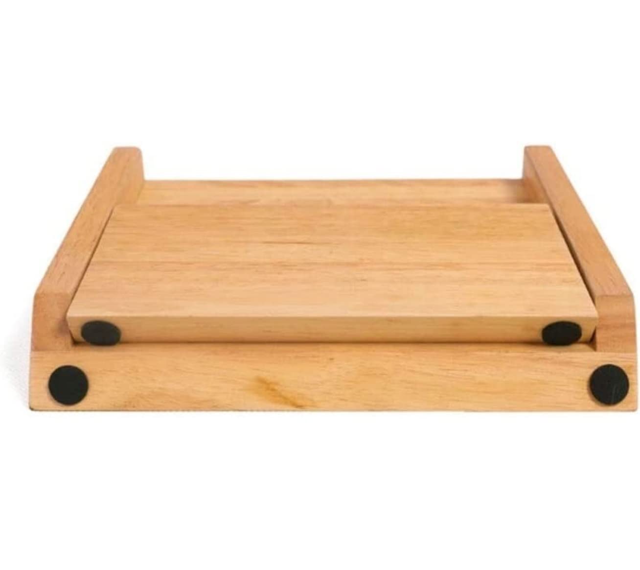 Bloque Cuchillos Cocina Bloque De Cuchillos De Madera De Caucho Magnético, Estante para Cuchillos, Herramienta Creativa para Soporte De Cuchillos De Cocina