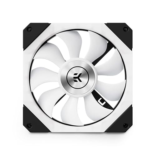 EKWB EK-Quantum Impulse 120 D-RGB - Ventilador de 4.724 in, 400-1800 RPM, color negro