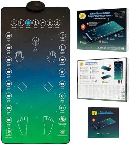 My Salah Mat for Adults - Smart Interactive Prayer Mat for Adults...