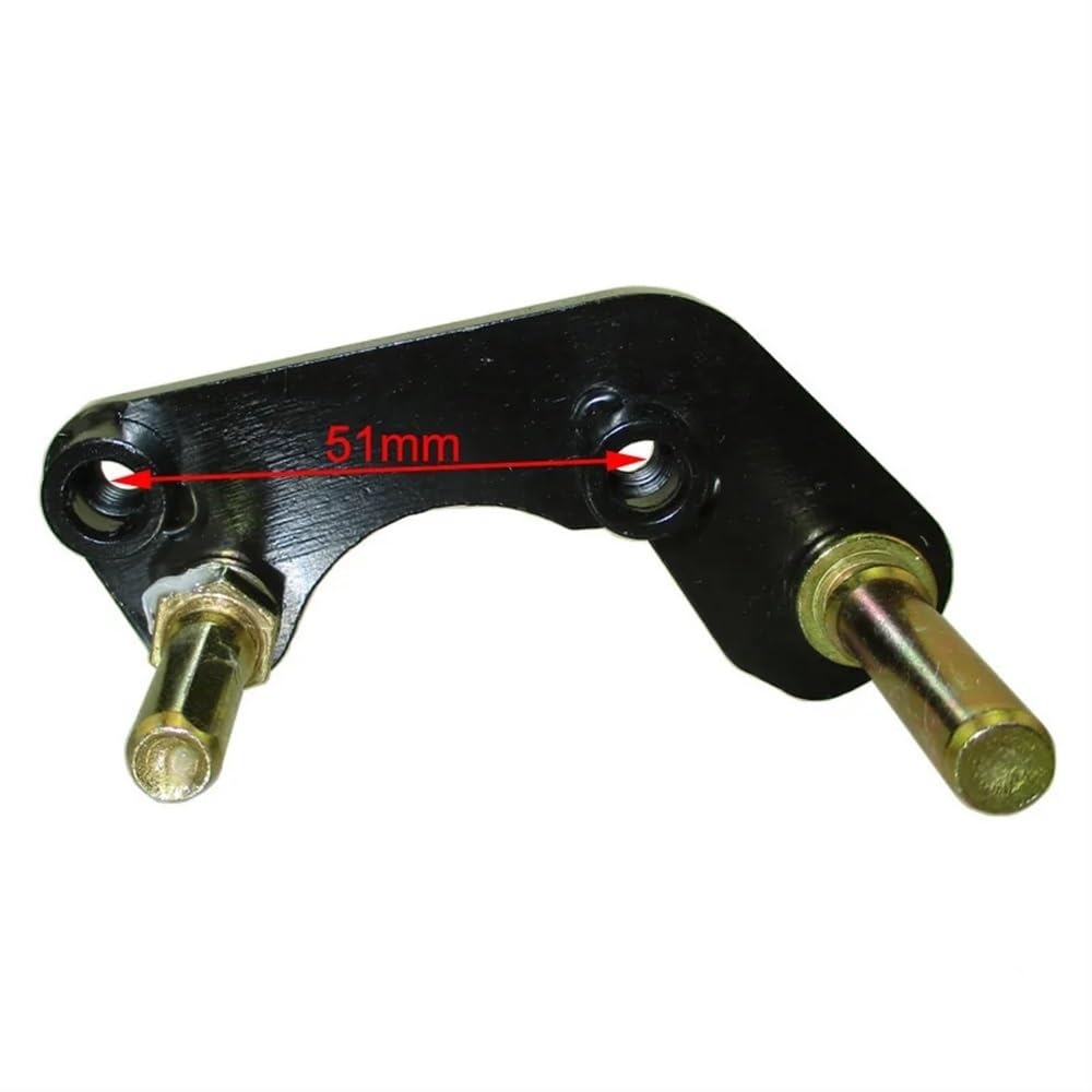 Pinza freno anteriore a doppio pistone da 51 mm compatibile con forcelle Pit Bike