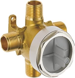 Delta Faucet R11000 3-Setting and 6-Setting Custom Shower Diverter Valve Kit, Rough-In Kit for Delta Shower Trim Kits, Brass Construction, R11000
