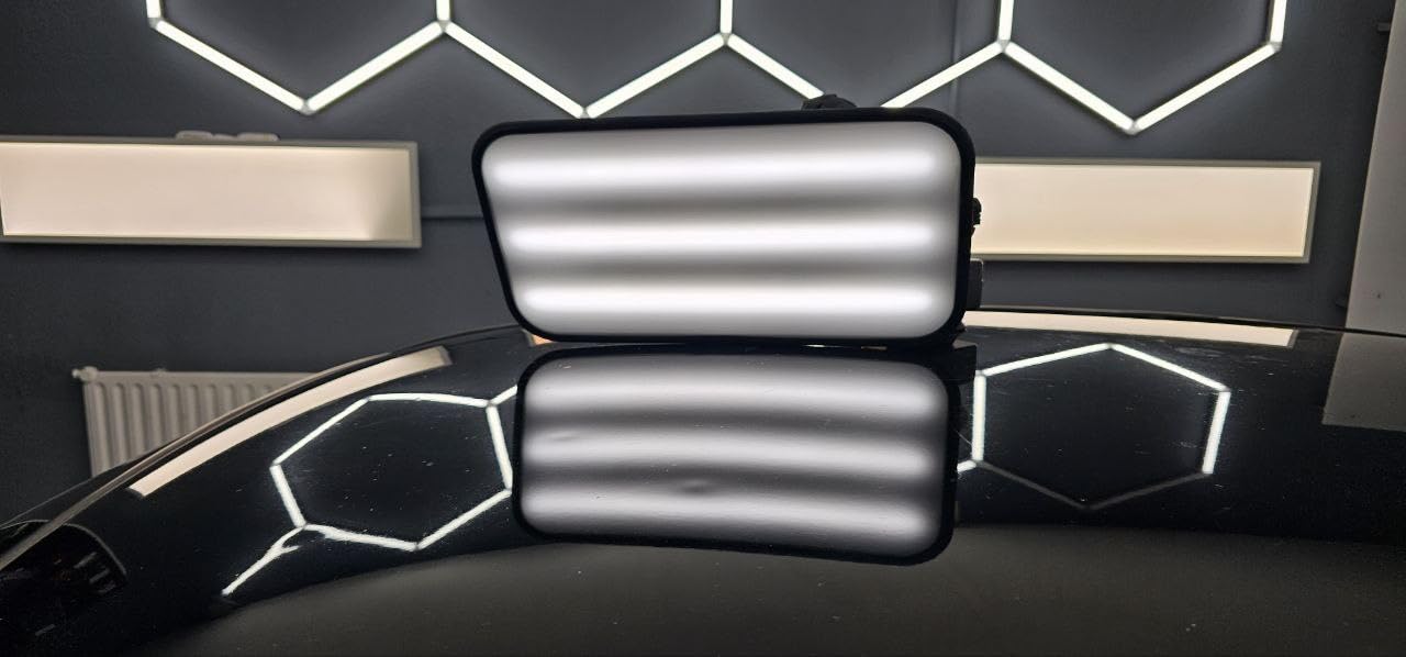MD-2178 LED-Ausbeullampe der ETARI GmbH, Dellenlampe für Dellendrücker, Ausbeulwerkzeug PDR mit verstellbarem Saugnapf am Schwanenhals, Akku NICHT im Lieferumfang enthalten