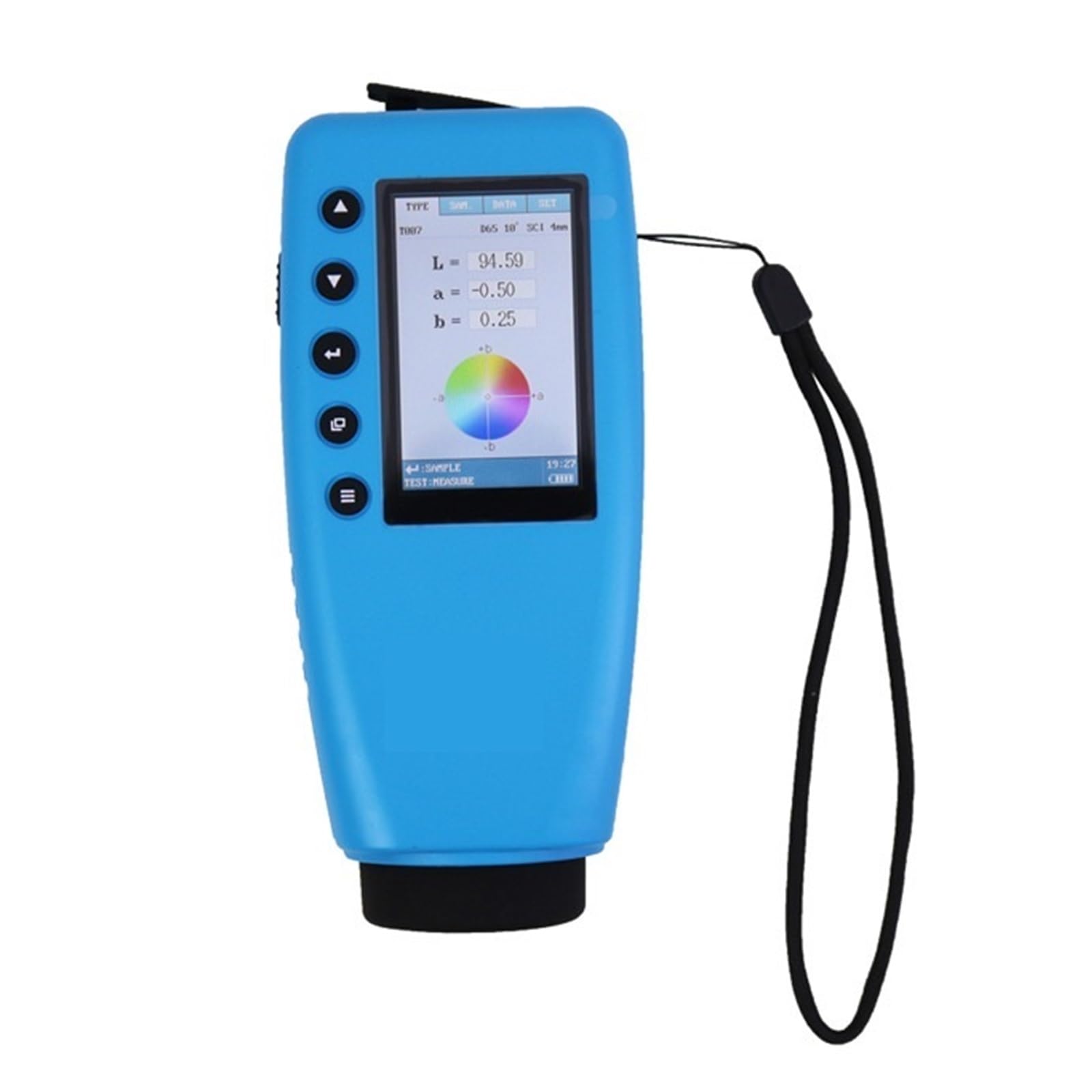 Spectrometer, WR10QC Handheld Colorimeter Color Meter with 4mm Aperture Measurement Caliber