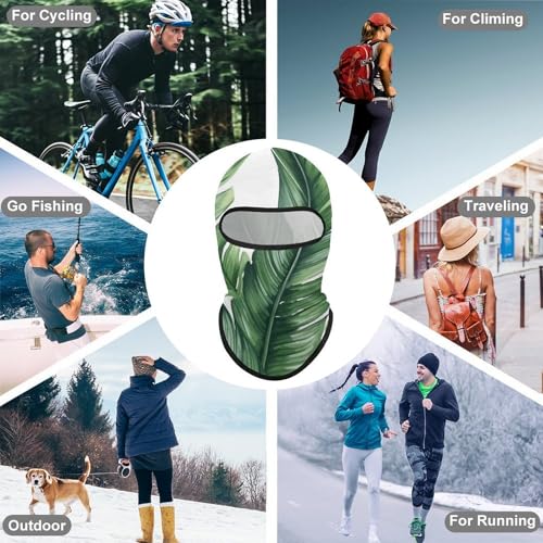 Balaclava de alta definición para hombre y mujer, máscara facial con protección solar, transpirable, cubre toda la cabeza para senderismo, ciclismo, carrera y conducción miniatura 6