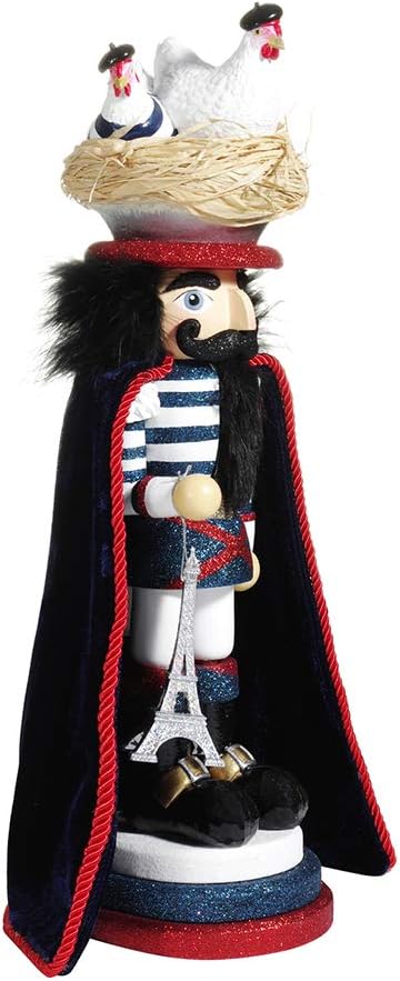 Kurt Adler HA0465 Nutcracker, Multi-Color (17.5-inches Tall)