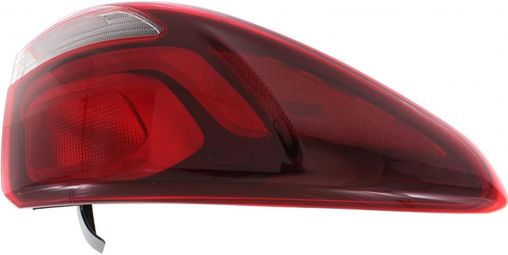 CarLights360 For Hyundai Santa Fe XL Tail Light Assembly 2019 Driver Side w/Bulbs DOT Certified Replacement for HY2804144 | 92401-B8530