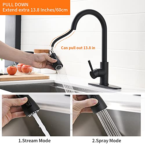 OWOFAN Touchless Kitchen Faucet
