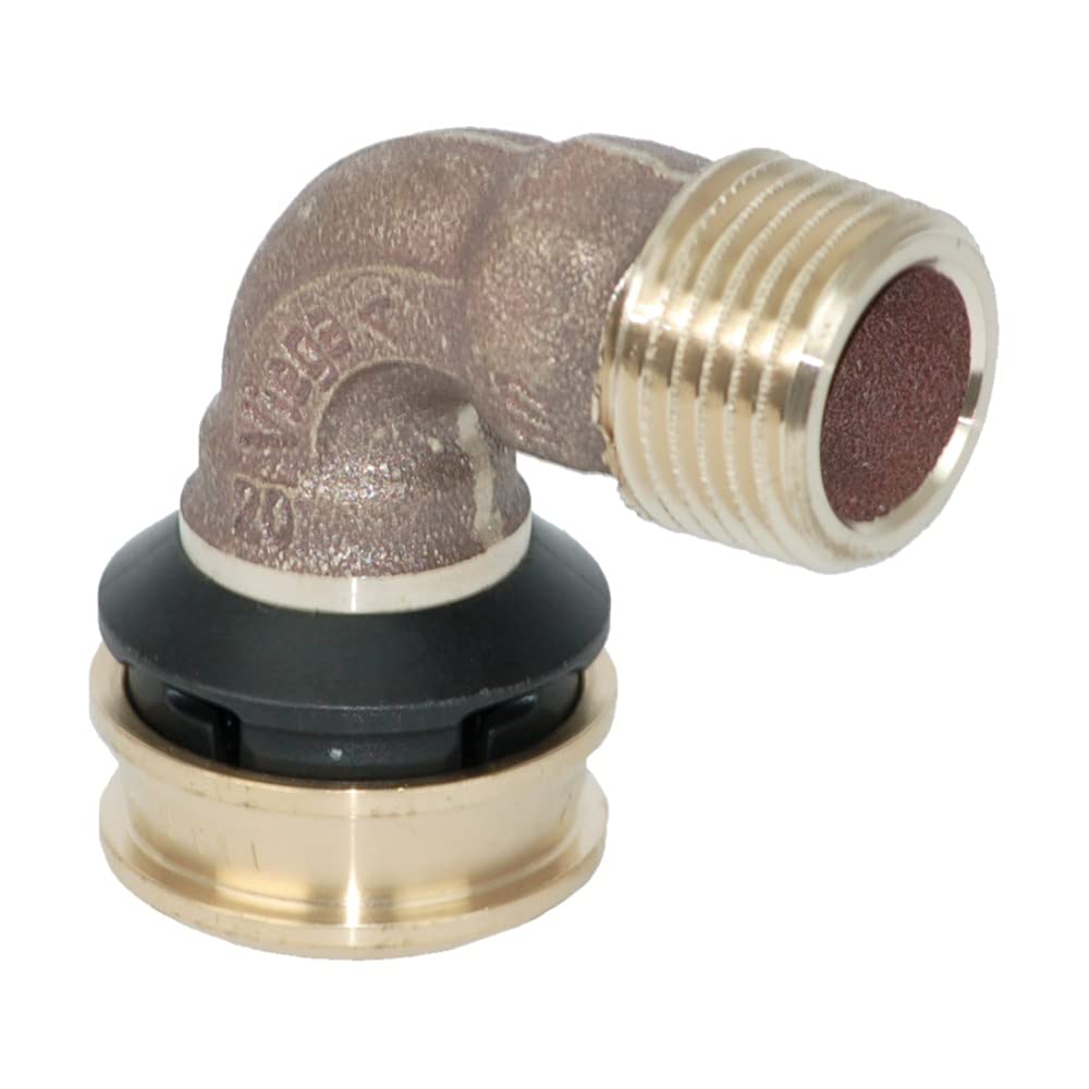 VI RAXOFIX Bogen 90 Grad, 531425mmxR1" AG, Rotguss