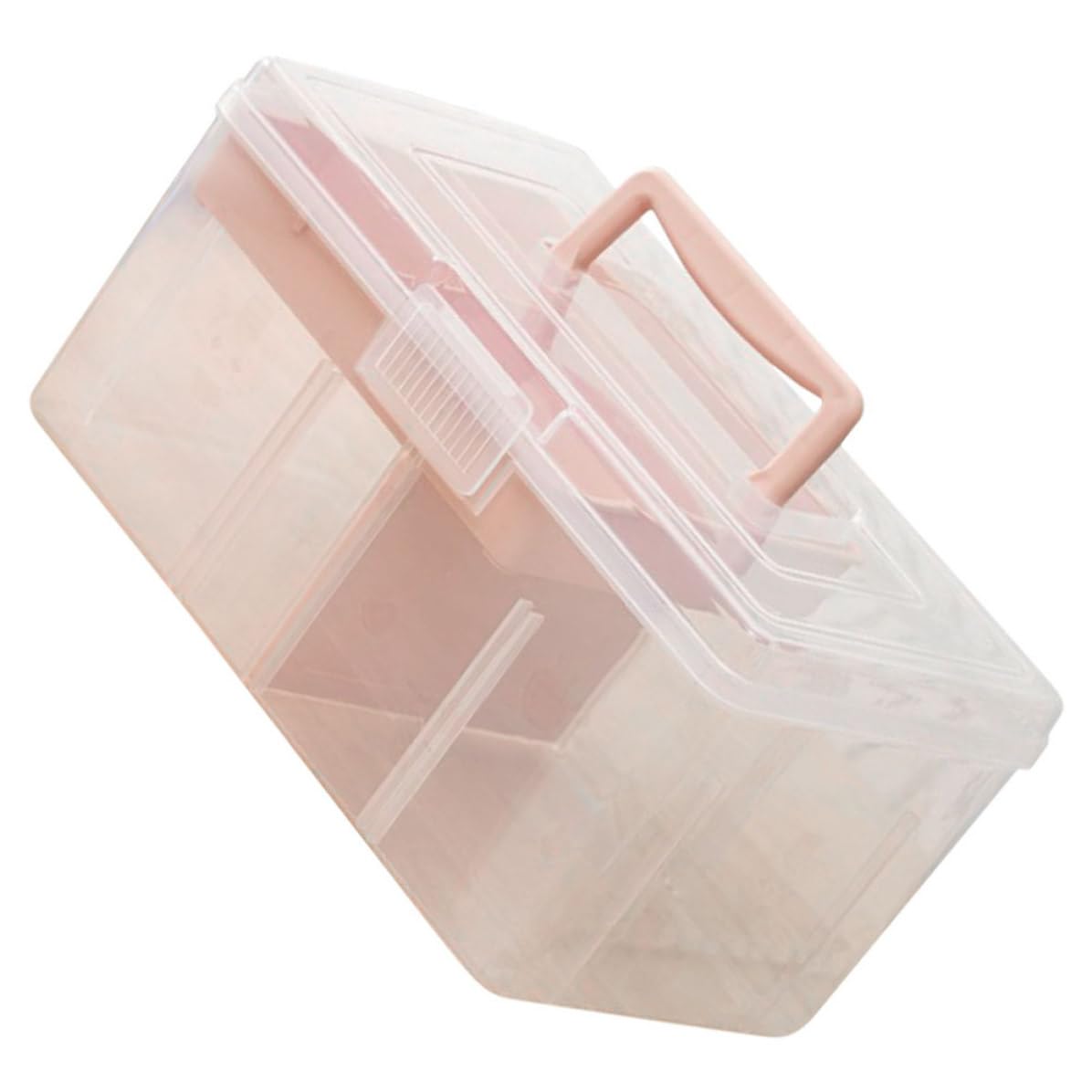Boîte de rangement rose en PP Alipis pour ranger vos fils de couture