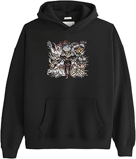 تي شيرت بغطاء للراس مطرز بطبعة انيمي دابي اول مايت باكوجو ميدوريا شوتو من بنها - بوكو نو هيرو تصميم بالخيوط هودي توتي باج 23