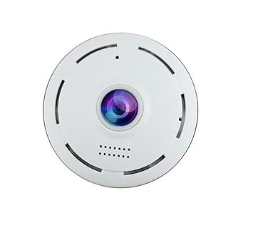V88R HD Fisheye IP Camera 360 Degree Panoramic Wireless WiFi Camera Home Security Camera 10M IR Night Vision CCTV