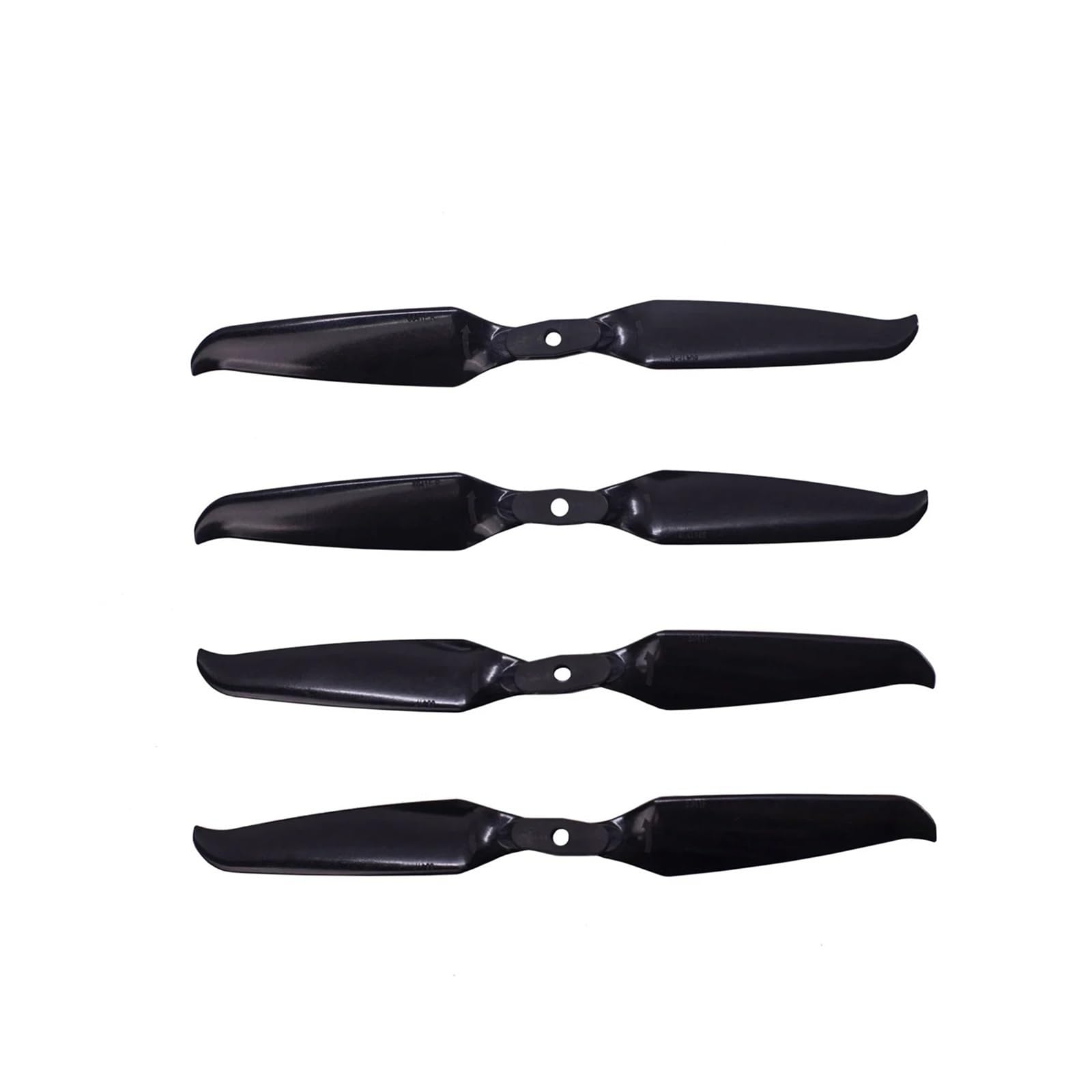 2 coppie (2 in senso orario + 2 antiorario) for eliche pieghevoli F8041 da 8 pollici 2 giranti / 3 giranti in nylon di vetro(2Pairs 2-Blade)