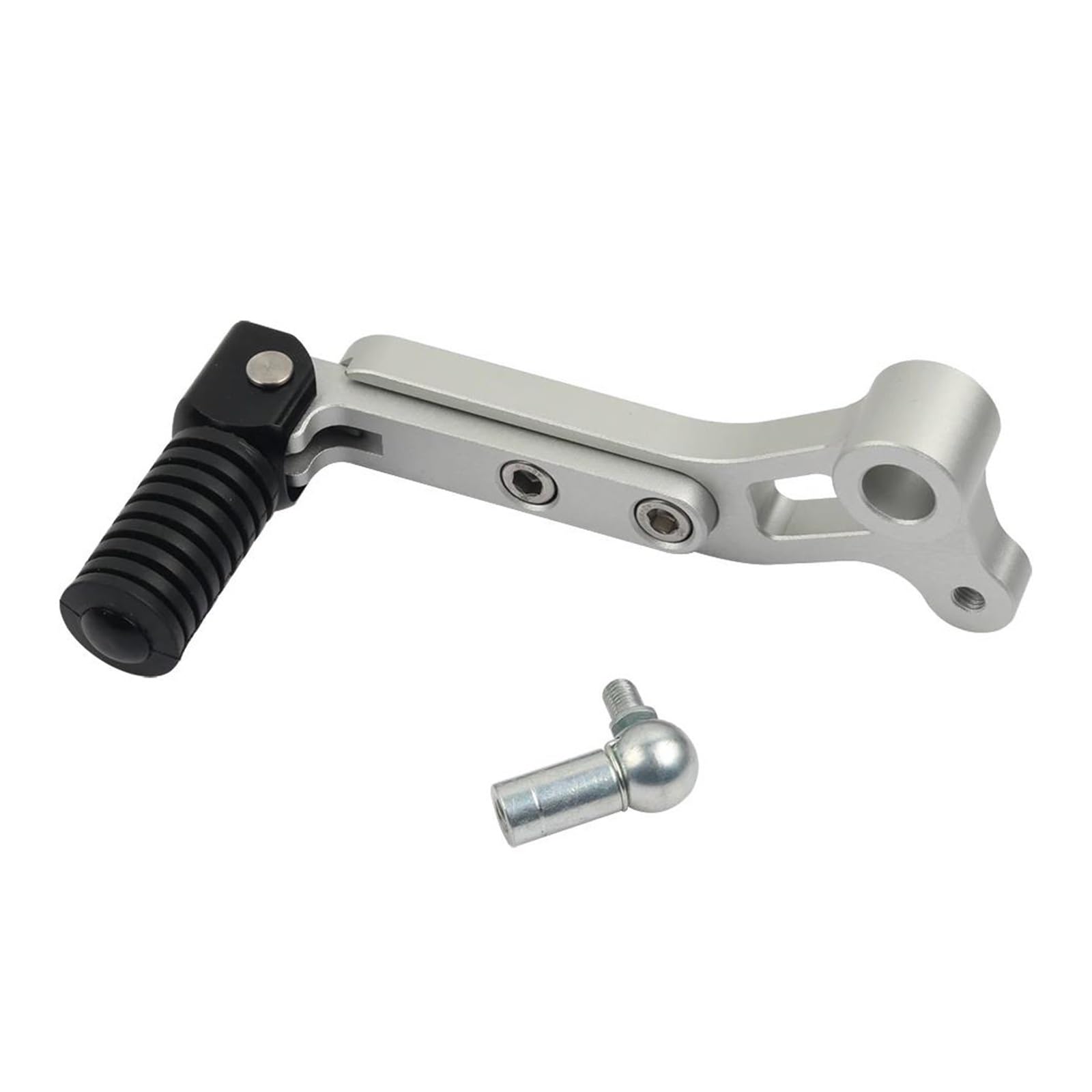 Silver For G310r 2019 Motorcycle Change Shifter Rod Adjustable Folding Gear Shift Lever Pedal(Silver)