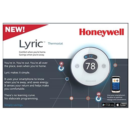 Honeywell Lyric Thermostat, Wi-Fi, Contractor Version, Works with Amazon Alexa