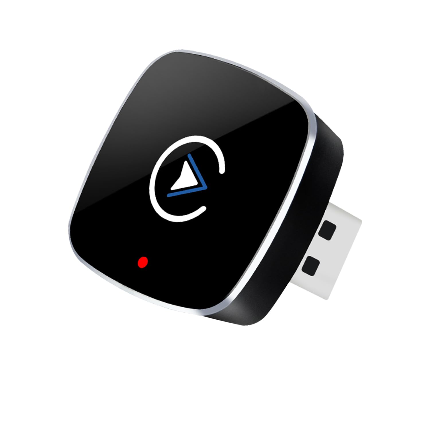 Wireless CarPlay Adapter for iPhone,Mini USB Design,2025 Upgrade Wired to Wireless for Cars with Built-in Wired for Apple CarPlay Plug and Play Fast Stable Connection Car Play for iPhone12 Above (A1)