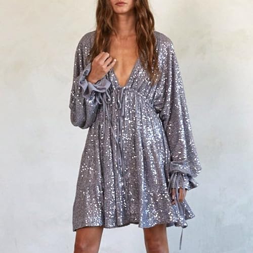Robe de soirée longue sous le genou manches longues pour galber sans complexes