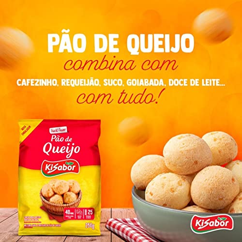 KiSabor Mistura Para Pão De Queijo Kisabor 250 Gramas