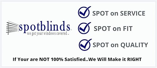 Miniatura 5 de Persiana inalámbrica de madera sintética de 2 pulgadas, hecha a medida, color blanco e impreso de grano real (84 pulgadas a 95 78 pulgadas a 10