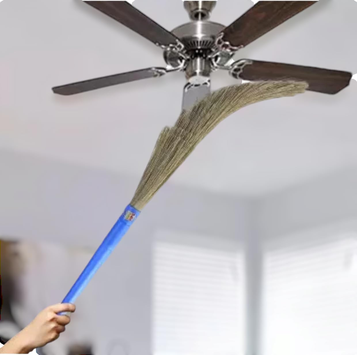 Chao Chao Broom Stick for Home Cleaning - Effortless Floor and Ceiling Multi-Surface Cleaning with Long Extendable Handle and Washable Fibers (B0DFQGLF93) Amazon Price History, Amazon Price Tracker