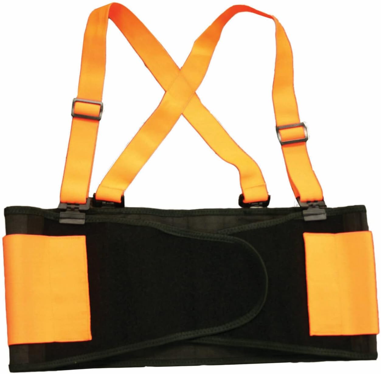 Hi-Vis Orange Adjustable Back-Support Belt